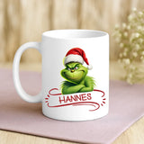 Weiße Tasse mit personalisiertem Spruch und Namen – individuelle Geschenkidee von Love & Faith