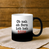 Personalisierte Tasse mit Druck für die Familie – Ob nah ob fern – Motiv 8