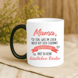 Magische Tasse mit Thermo-Farbwechsel und personalisiertem Namen – witzige Geschenkidee von Love & Faith