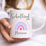 Herz Tasse Mock up Hände