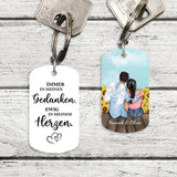 Ich trage dich bei mir - Paar-Schlüsselanhänger