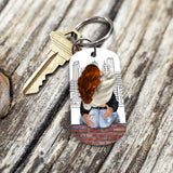 Bei mir - Paar-Schlüsselanhänger