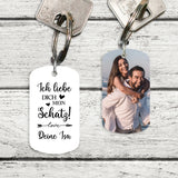 Ich liebe Dich mein Schatz - Paar-Schlüsselanhänger