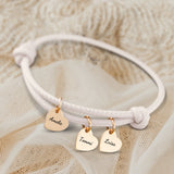 Freunde - Individuelles Lederarmband