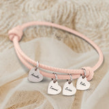 Freunde - Individuelles Lederarmband