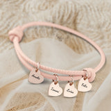 Freunde - Individuelles Lederarmband