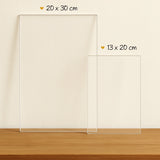 "Bester Papa Ever" Acrylaufsteller mit Holzsockel für Vatertagsgeschenk gestalten von Love & Faith