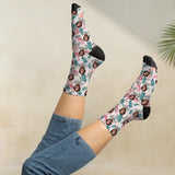 Personalisierte Socken mit Foto für den Sommer Summer Vibes – Motiv 7
