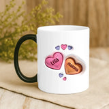 Personalisierte Tasse mit 3D-Look für beste Freunde – Motiv 8
