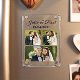 Acrylmagnet für Kühlschrank für bester Papa Geschenk personalisiert von Love & Faith