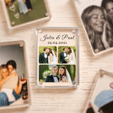 Acrylmagnet für Kühlschrank für bester Papa Geschenk personalisiert von Love & Faith