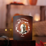 Unser größter Schatz ... - Familien-Premium Teelicht