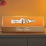 LED Night Light anlegen Acylric Plate - 25cm wide v2