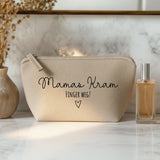 Mama Kram - Eltern-Kosmetiktasche Filz