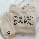 beiger Pullover personalisierbar - gefertigt von Love & Faith