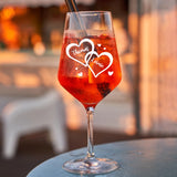 Herzenssache - Paar-Weinglas