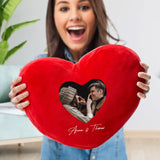 Euer Foto - Paar-Herzkissen
