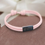 Eure Initialen - Personalisiertes Armband für Paare mit Gravur