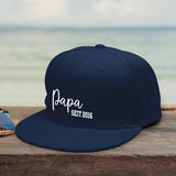 navyblau Snapback Cap für Papa personalisiert von Love & Faith