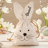 Hasenbeutel weiß klein