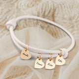 Freunde - Individuelles Lederarmband