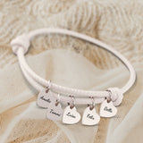 Freunde - Individuelles Lederarmband