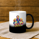 Magische Tasse mit Thermo-Farbwechsel und personalisiertem Namen – witzige Geschenkidee von Love & Faith