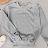 Jahrestag - Personalisierter Sweater mit Römischen Zahlen und Initialen