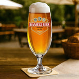 Personalisiertes Geschenk - Bierglas 330ml - mit persönlichem Aufdruck