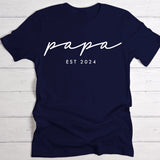 Bester Papa - Personalisiertes T-Shirt für Papa und Opa mit Namen der Kinder