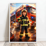 Personalisiertes Poster mit Lieblingsberufen für Kids Berufswunsch – Motiv 10