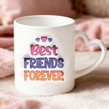 Personalisierte Tasse mit 3D-Look für beste Freunde – Motiv 5