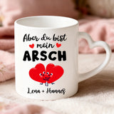 Personalisierte Tasse Manchmal mit Druck für Paare – Motiv 5