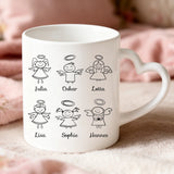 Personalisierte Tasse Omas Schutzengel mit Foto für Oma & Opa – Motiv 5