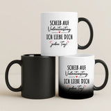 Personalisierte Tasse mit Druck für Paare – Mit Dir – Motiv 7