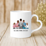 Personalisierte Tasse mit Druck für Papa – Weihnachten mit Papa – Motiv 5