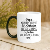 Personalisierte Tasse mit Druck für Papa – Weihnachten mit Papa – Motiv 9