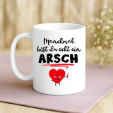 Personalisierte Tasse Manchmal mit Druck für Paare – Motiv 3