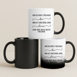 Personalisierte Tasse Neue beste Freunde mit Foto für beste Freunde – Motiv 7