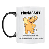 Personalisierte Tasse mit Druck für Mama Mamafant – Motiv 8