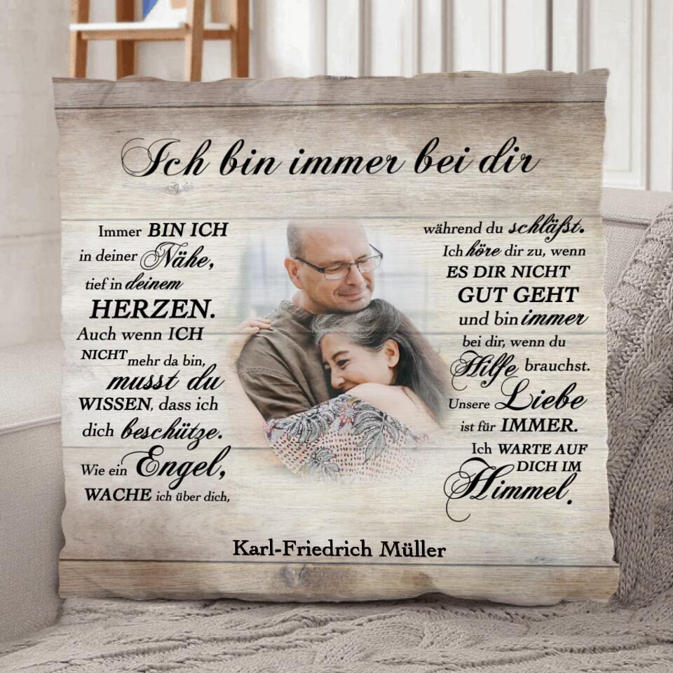 Für immer bei dir - Paar-Kissen