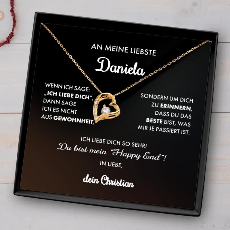 An meine Liebste - Paar-Kette