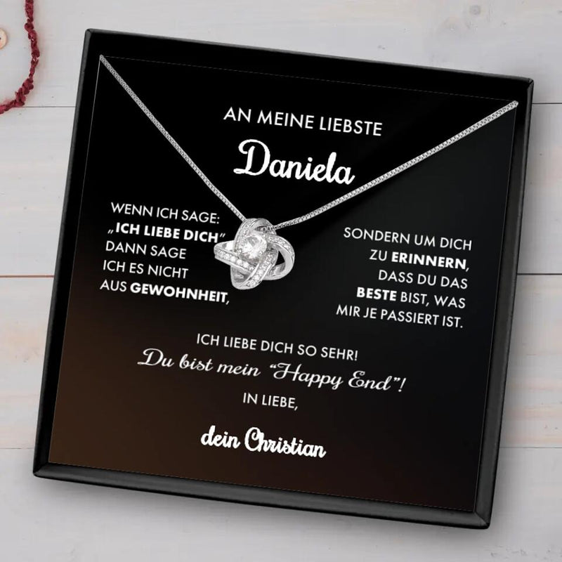An meine Liebste - Paar-Kette