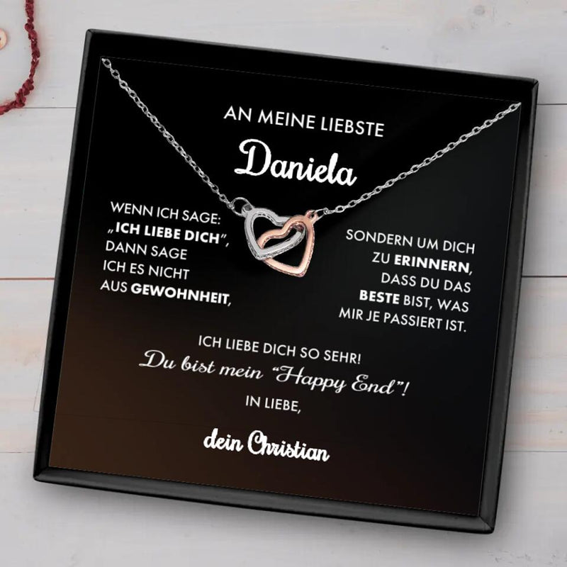 An meine Liebste - Paar-Kette