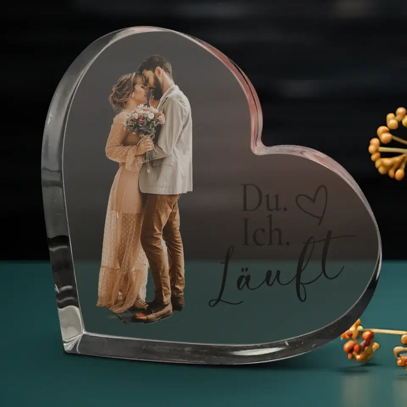 Du.Ich.Läuft. - Paar-Tischaufsteller