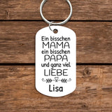 Ein bisschen - Eltern-Schlüsselanhänger