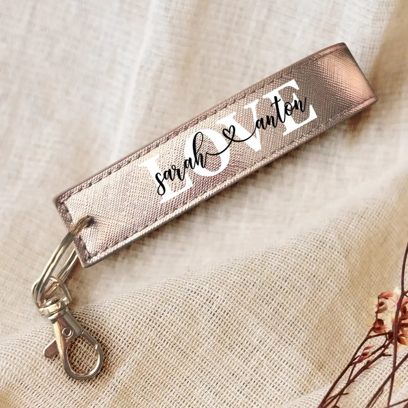 Love - Paar-Schlüsselanhänger PU