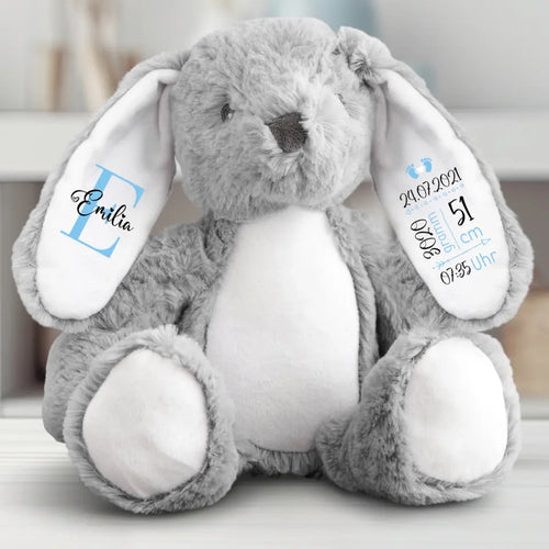 Zur Geburt - Kinder-Stoffhase