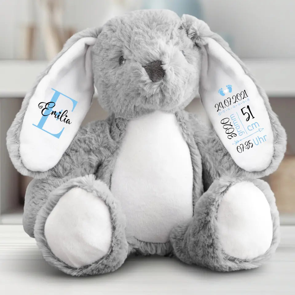 Zur Geburt - Kinder-Stoffhase