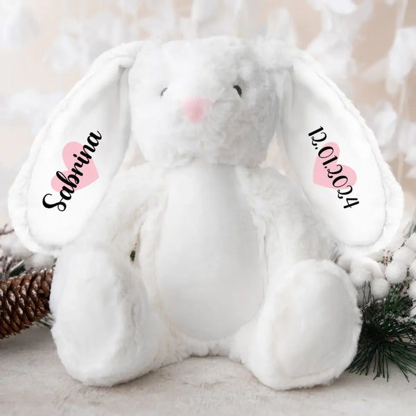 Willkommen - Kinder-Stoffhase